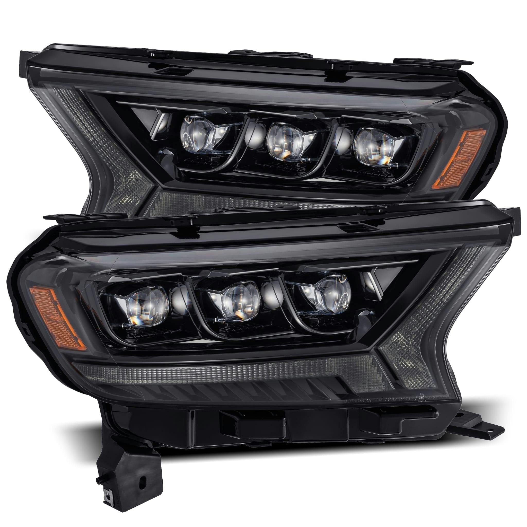 AlphaRex 880123 LED Projector Headlights in Alpha-Black