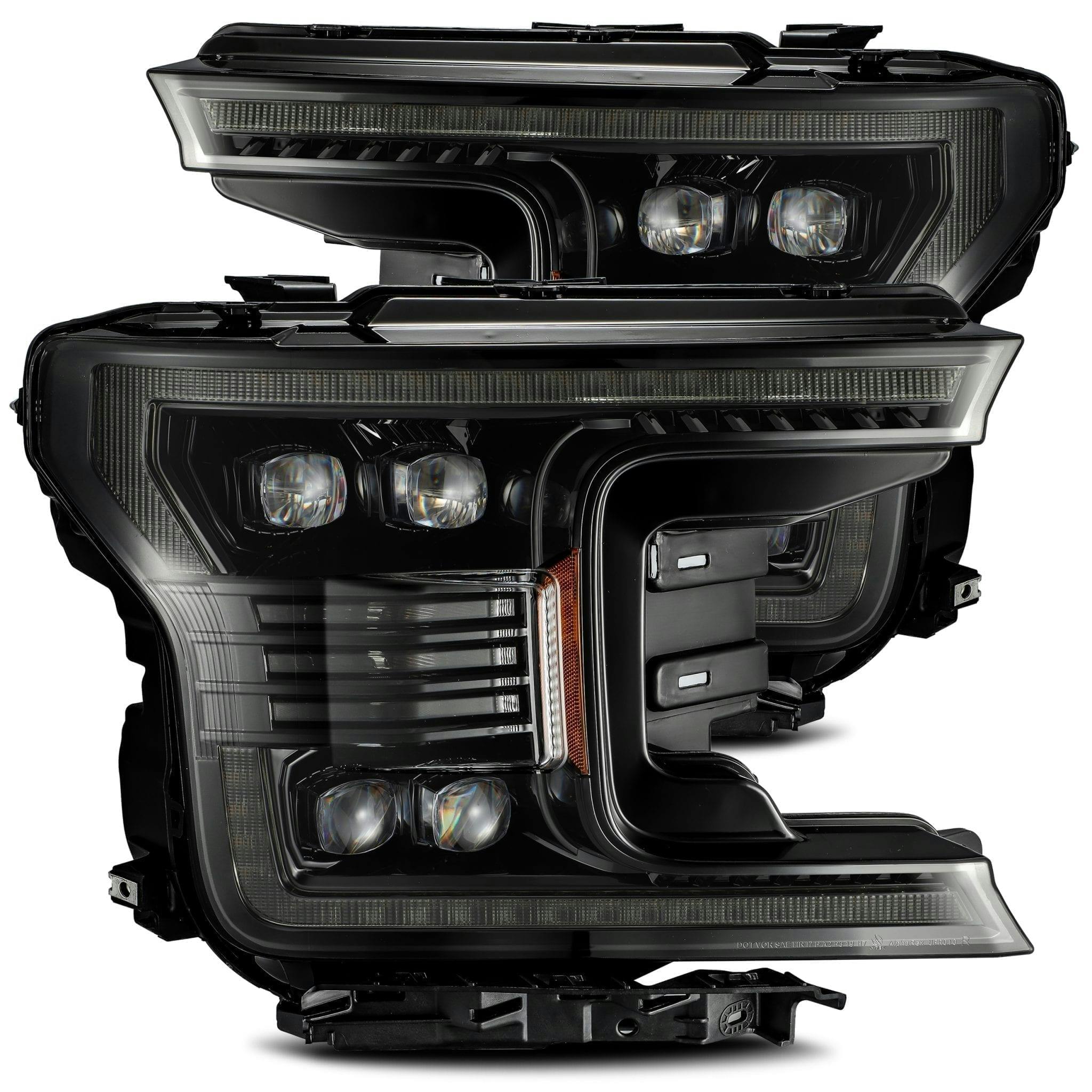 AlphaRex 880165 LED Projector Headlights in Alpha- Black