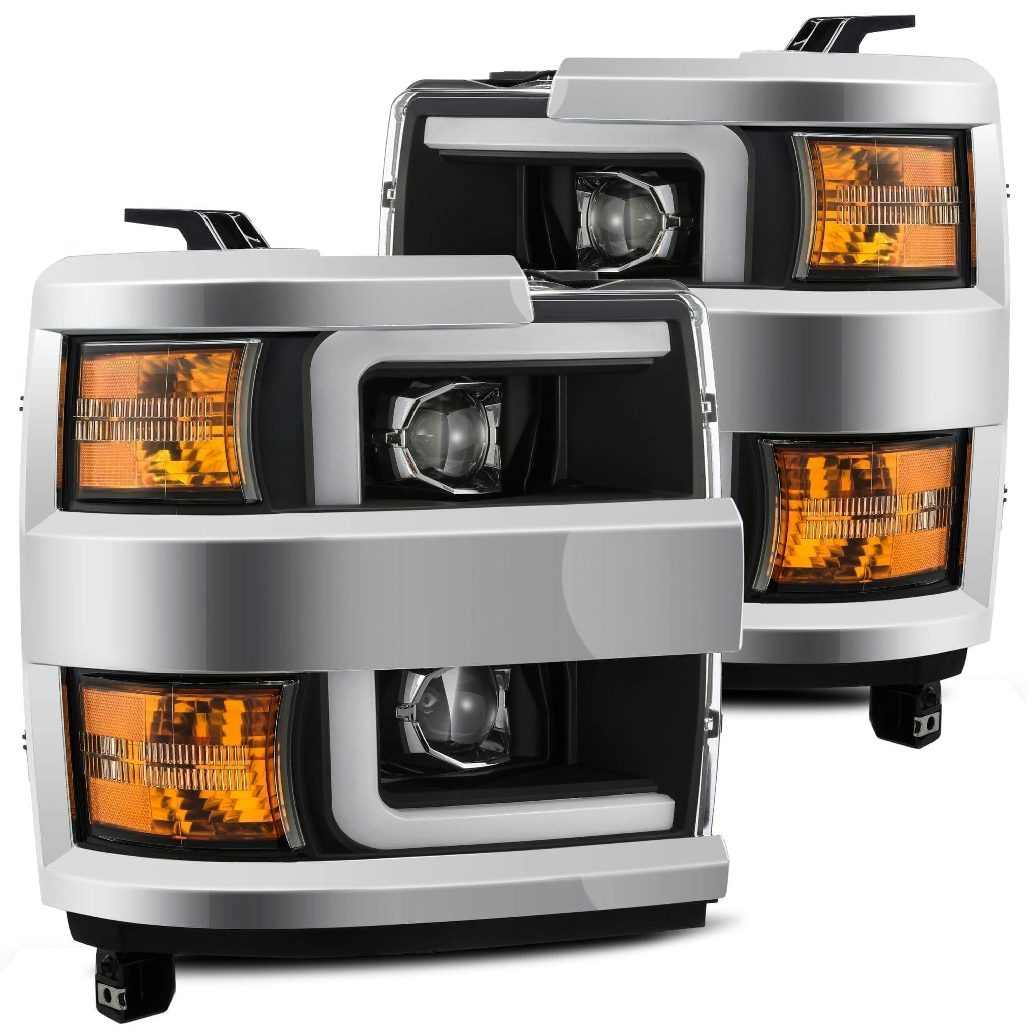 AlphaRex 880224 Projector Headlights Black