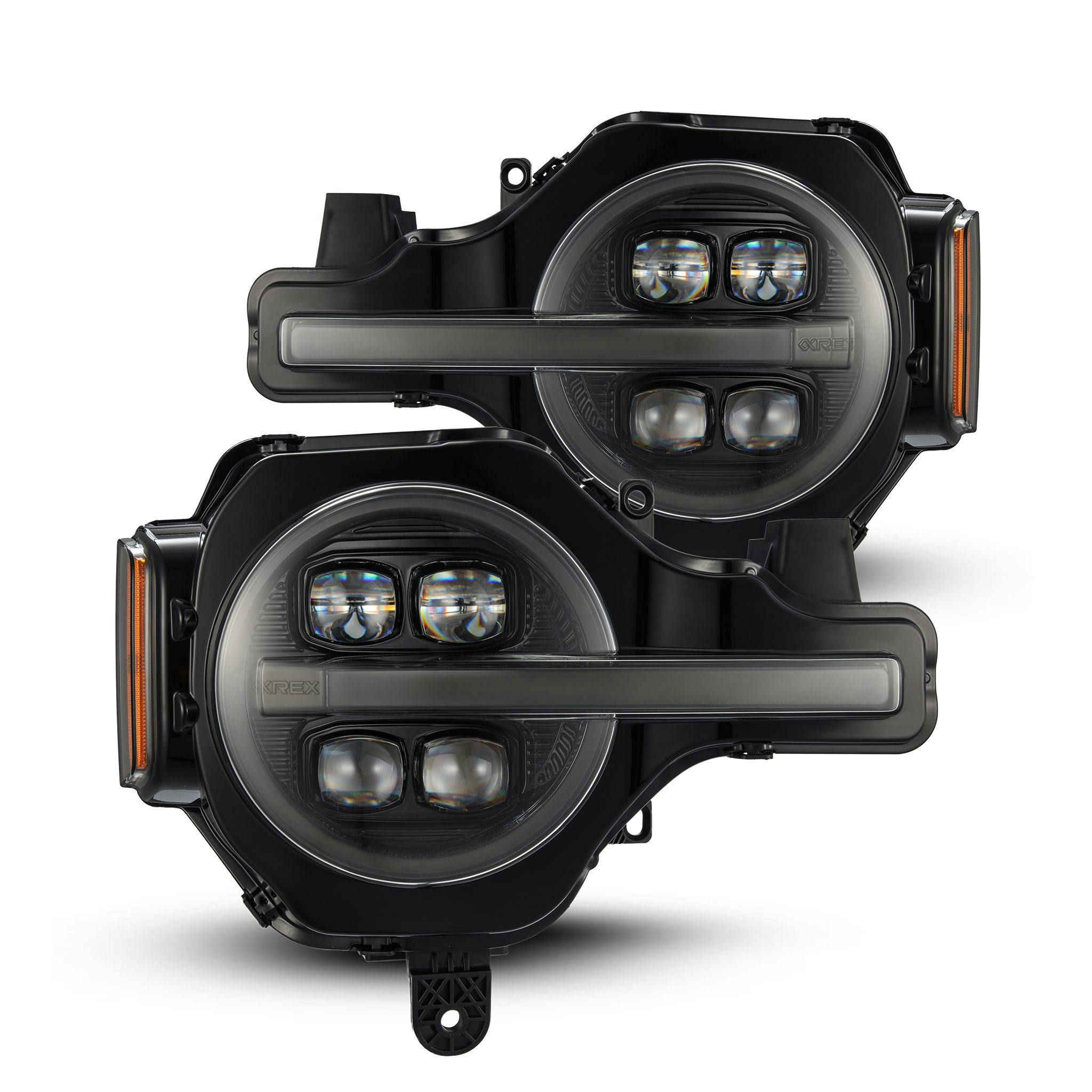 AlphaRex 880259 Projector Headlights Alpha-Black