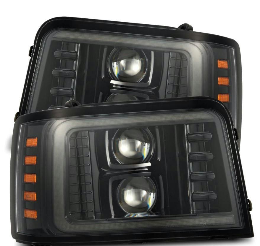 AlphaRex 880267 Projector Headlights Alpha Black
