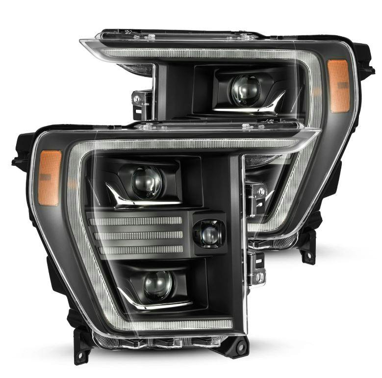 AlphaRex 880293 Projector Headlights Black