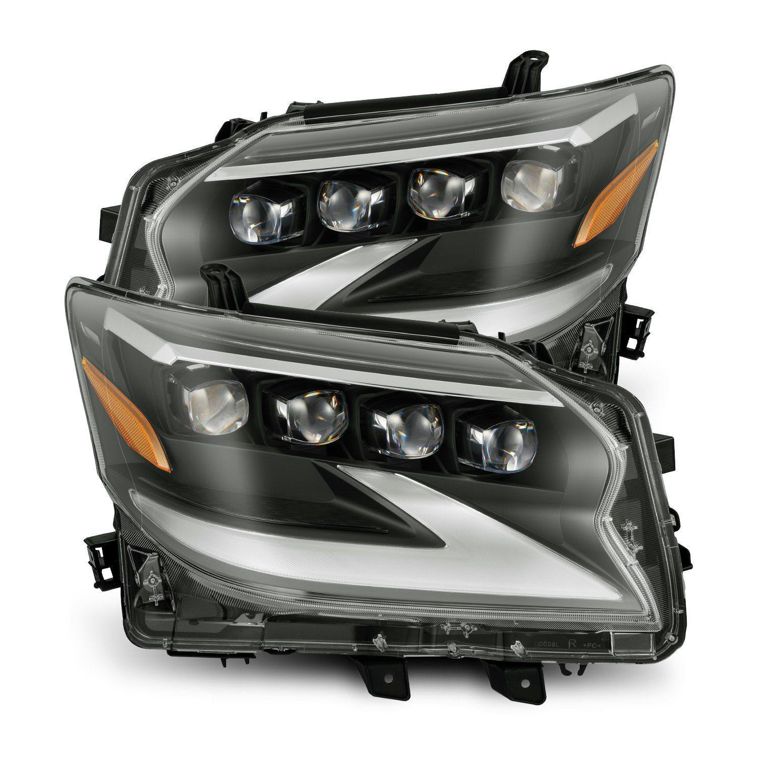 AlphaRex 880300 LED Projector Headlights in Black