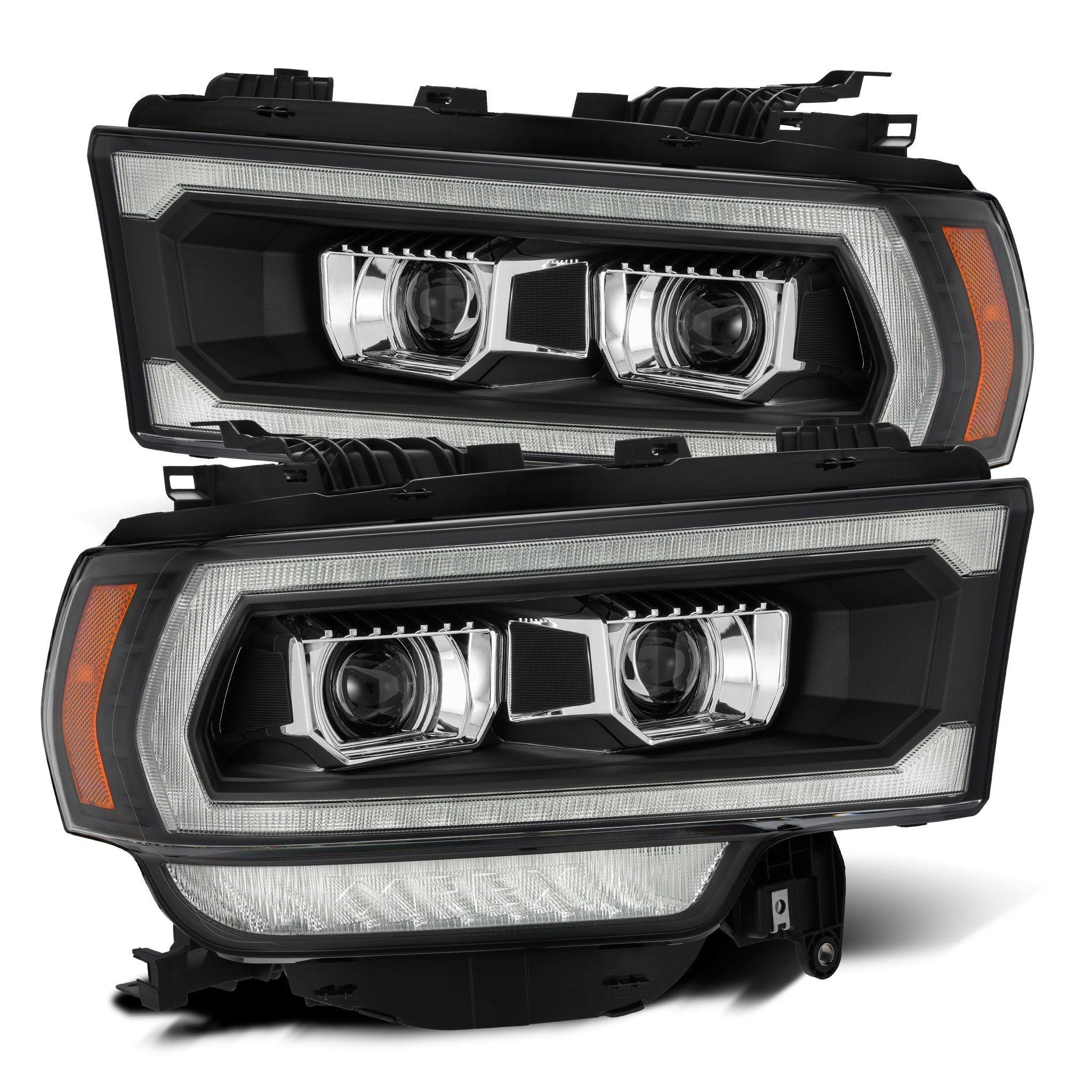 AlphaRex 880547 Projector Headlights Black