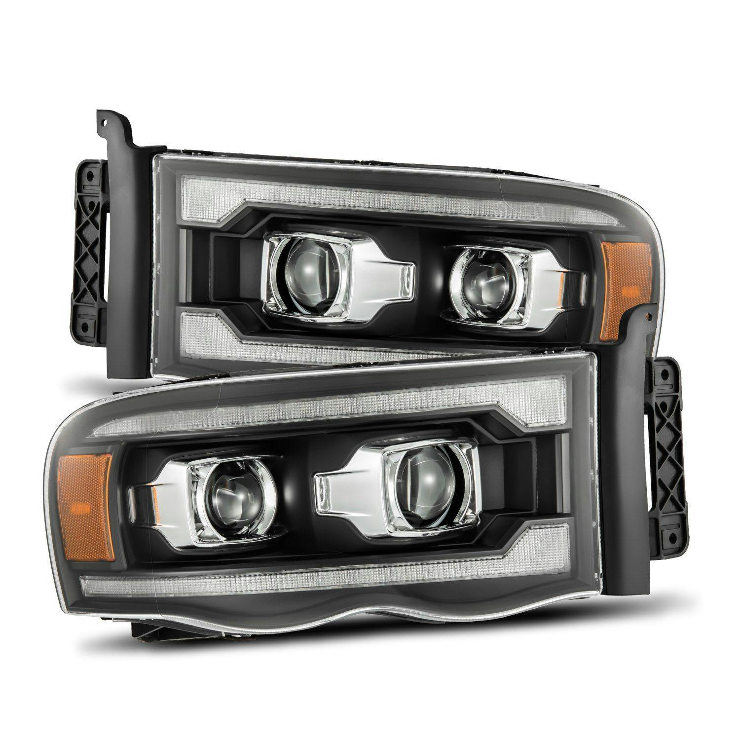 AlphaRex 880570 Projector Headlights Black
