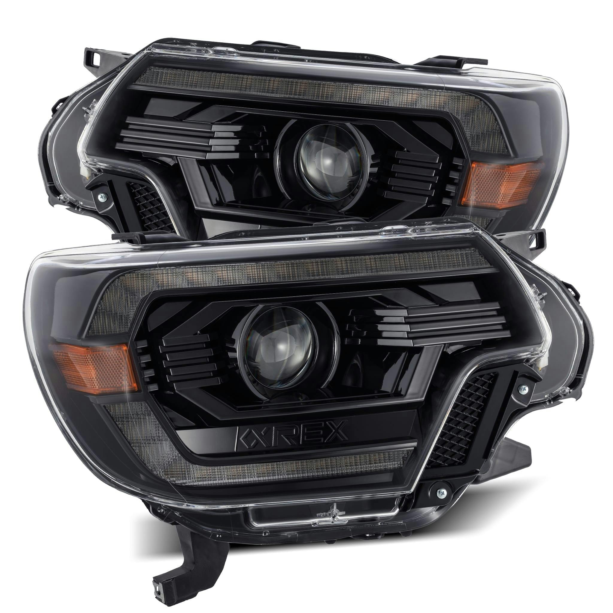 AlphaRex 880748 Projector Headlights Alpha-Black