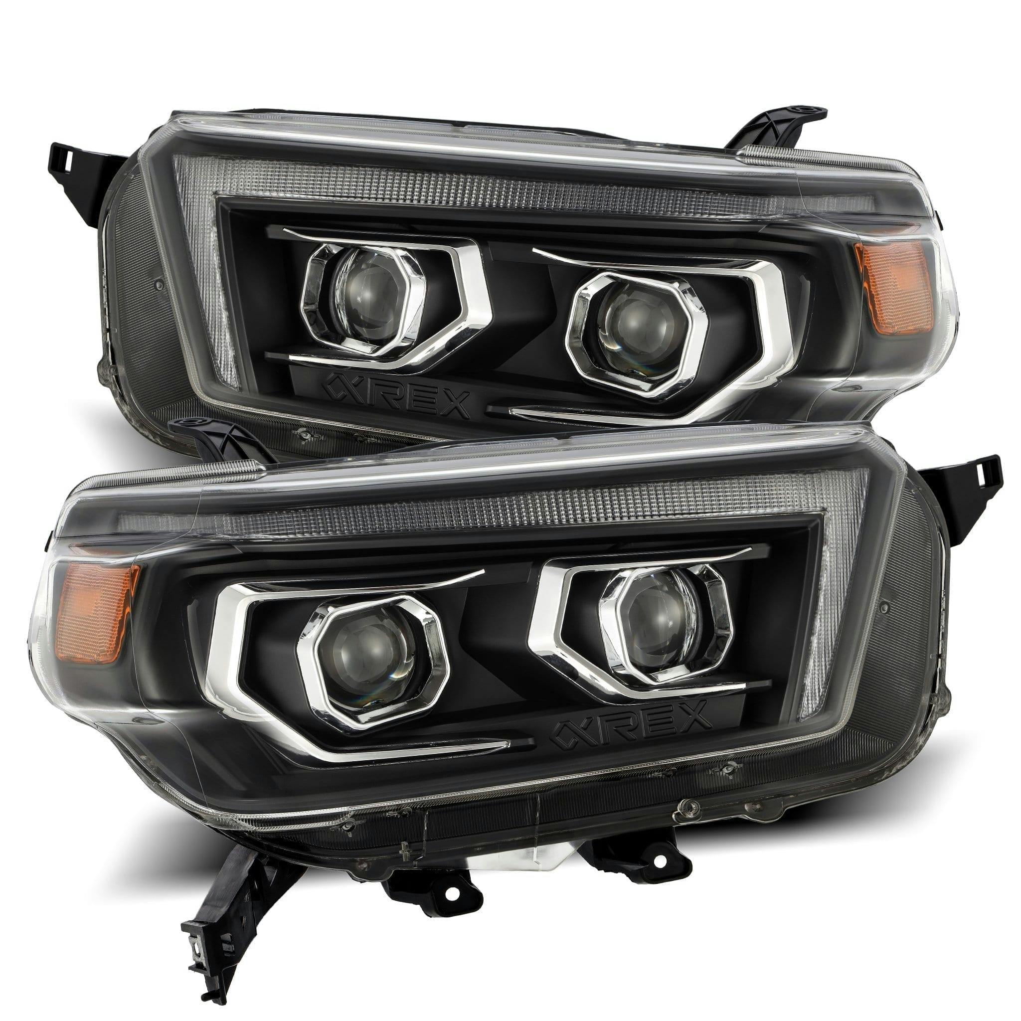 AlphaRex 880755 Projector Headlights Black