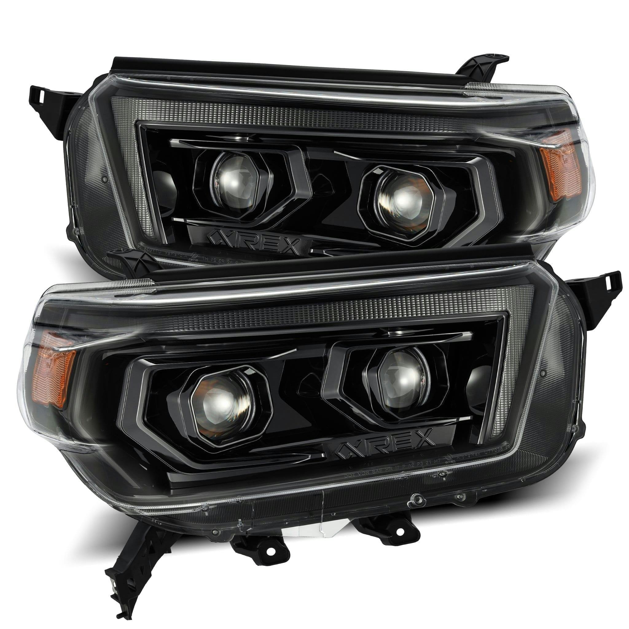 AlphaRex 880756 Projector Headlights Alpha-Black