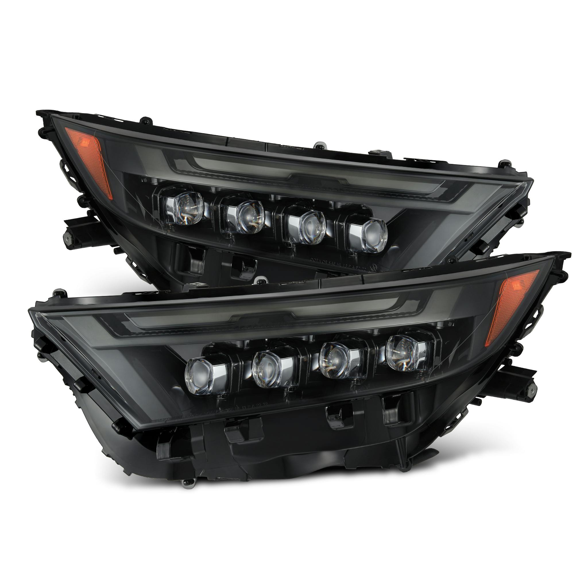AlphaRex 880857 Projector Headlights Alpha-Black