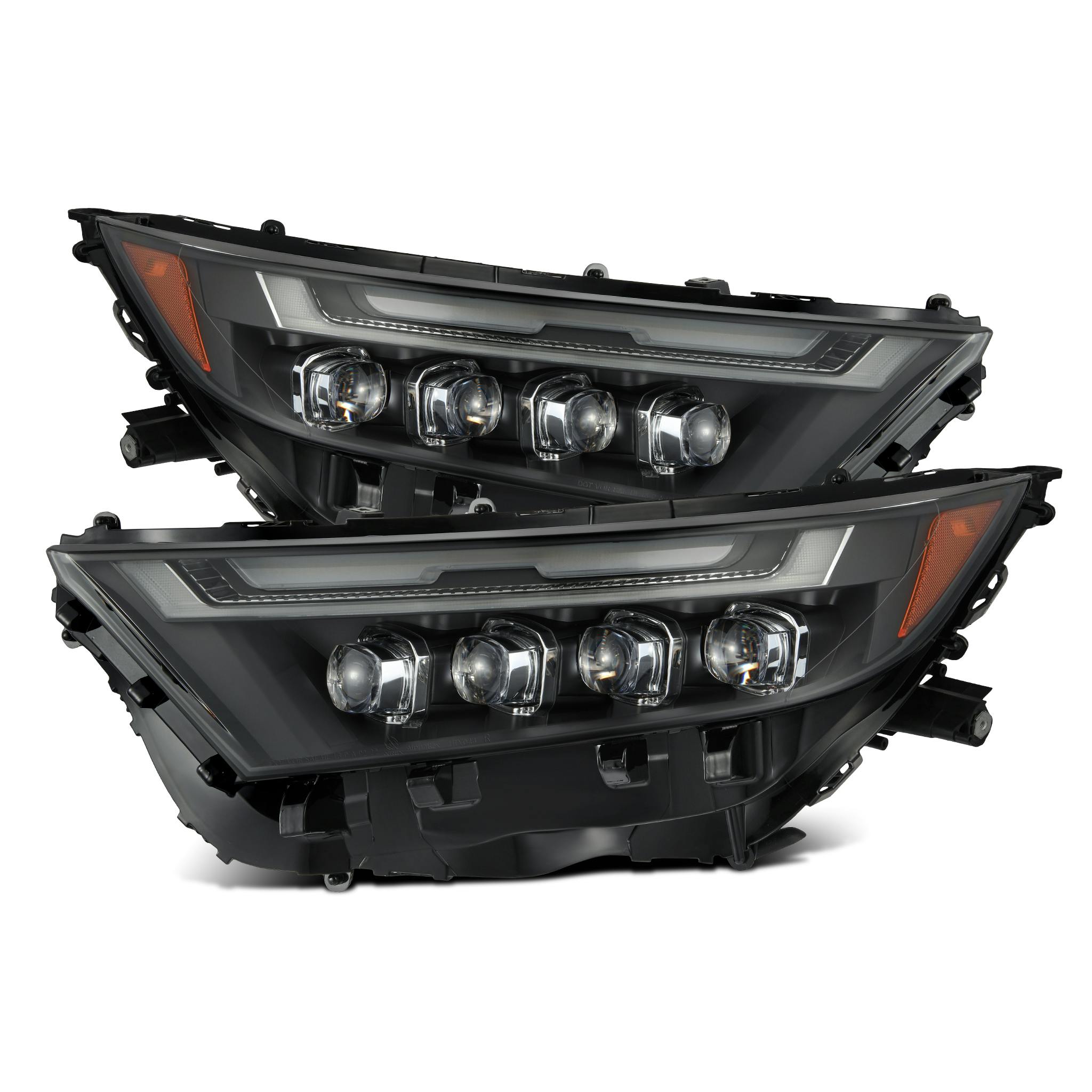 AlphaRex 880858 Projector Headlights Black