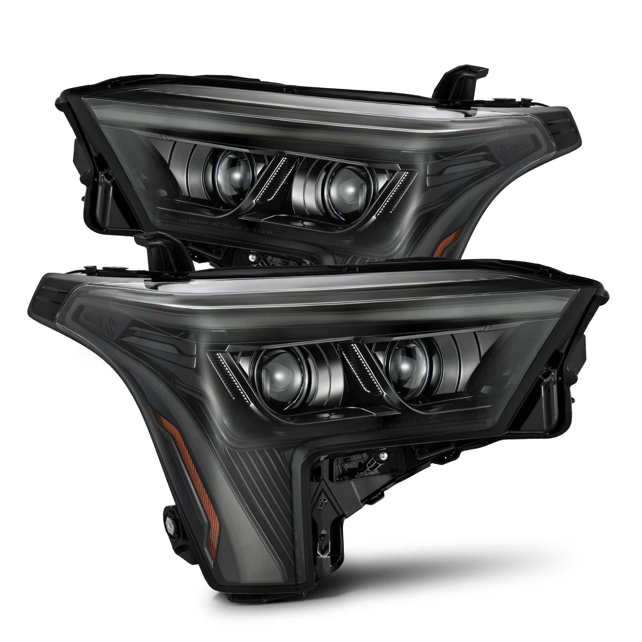 AlphaRex 880863 Projector Headlights Alpha-Black
