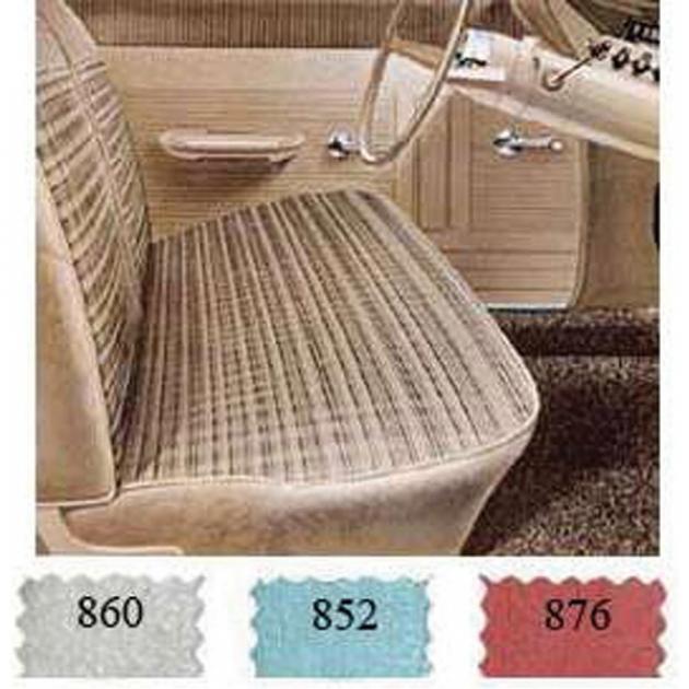 Full Size Chevy Preassembled Door Panel & Quarter Trim Panel Interior Set Service, 2-Door Sedan, Biscayne, 1962