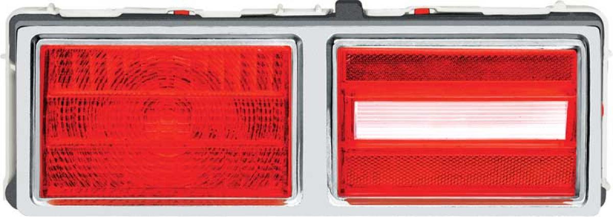 1975-79 Chevy Nova, Tail Light Assembly, LH Drivers Side, except "Concourse