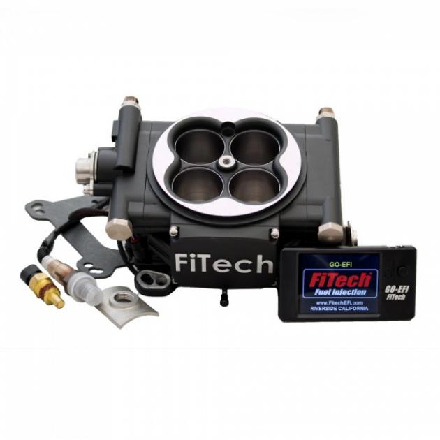 FiTech Fuel Injection 600 HP Basic Kit,Matte Black
