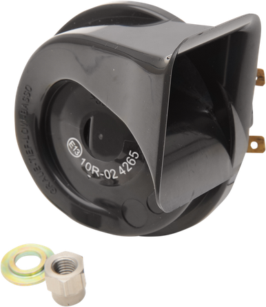 DRAG SPECIALTIES Replacement Horn - '90 - '19 FLT - Black E11-6165B