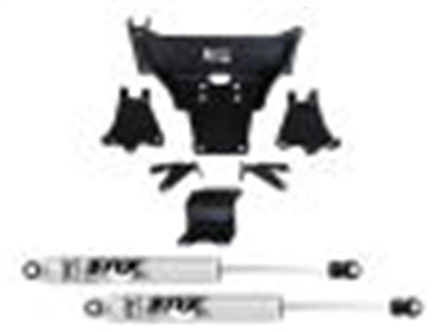 Superlift 92753 Dual Steering Stabilizer Kit-w/ Fox 2.0 Shocks - 23-25 F250/350 4WD-No Lift Req