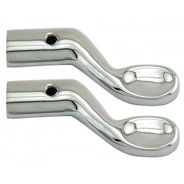Model T Spark & Throttle Rod Lever Extensions, Chrome, 1916-1927
