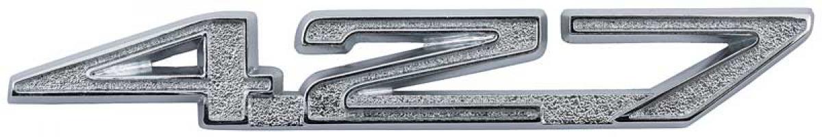 1967-68 Yenko, 427 Front Fender & Rear Body Panel Emblem, Adhesive Tape Backing Yenko Licensed