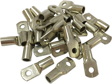 DRAG SPECIALTIES Battery Terminals 1/4" - 25PK E25-0092K1