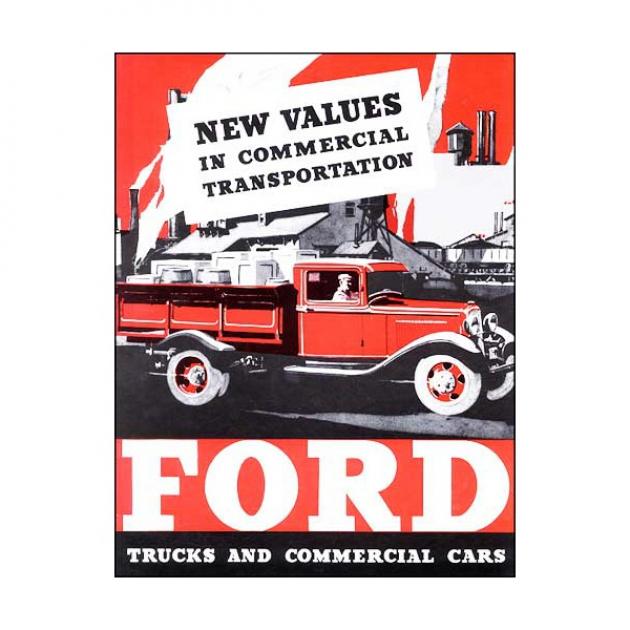 Sales Brochure - Fold-Out Style - Ford Commercial Truck