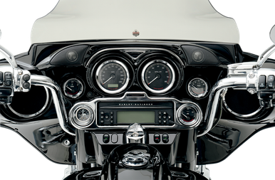 DRAG SPECIALTIES Speaker Bezel - Chrome 2202-0063-SC-7