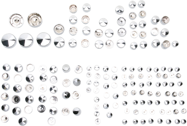 DRAG SPECIALTIES Cover Bolt - Chrome 352102