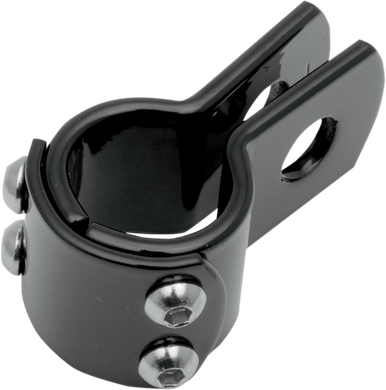 DRAG SPECIALTIES Universal Clamp - Black - 1-1/8" 77-6018B