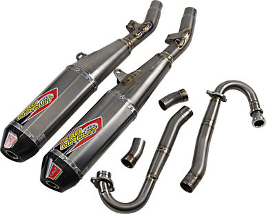 Pro Circuit Ti-6 Dual Exhaust System Honda CRF250R 2020 0312025F2