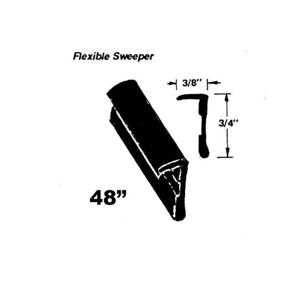 Metro Moulded Parts Flexible Sweeper. Made of Rubber WC 23-48