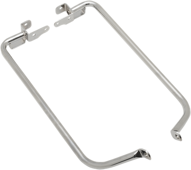 DRAG SPECIALTIES Saddlebag Support Brackets - Chrome - '14-'20 FLT S77-0148