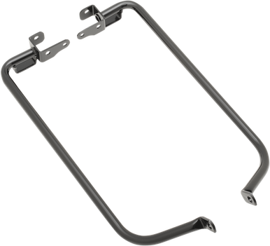 DRAG SPECIALTIES Saddlebag Support Brackets - Black - '14-'20 FLT S77-0148B