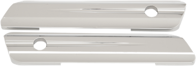 DRAG SPECIALTIES Hinge Covers - Chrome - FLT '14-'19 S77-0149C