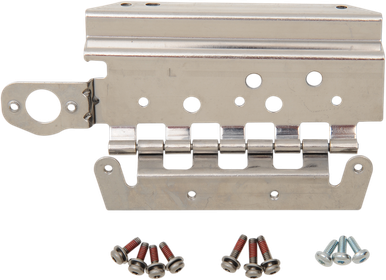 DRAG SPECIALTIES Replacement Saddlebag Lid Hinge Kit - Left S77-0150-AL
