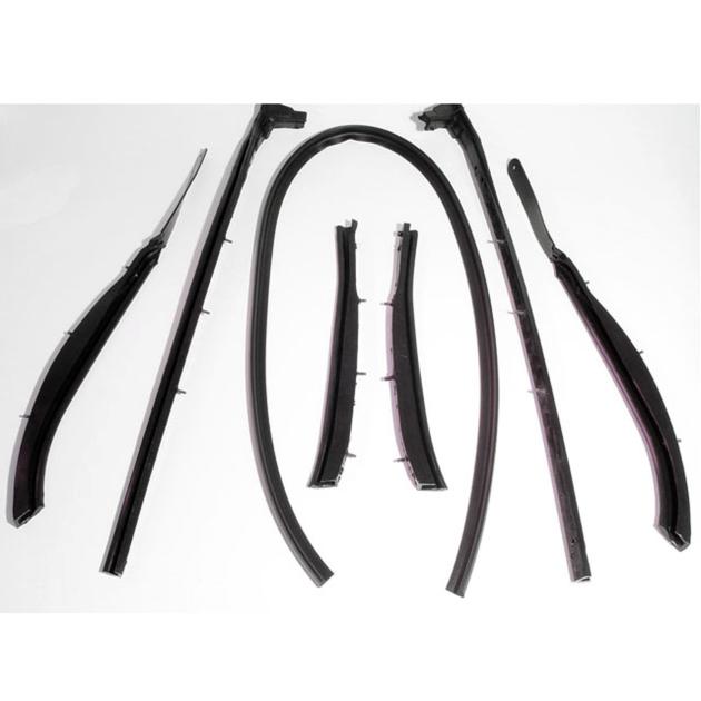 Metro Moulded Parts 1959-1960 Buick / Cadillac / Oldsmobile Convertible Top Roof Rail Kit RR 1809