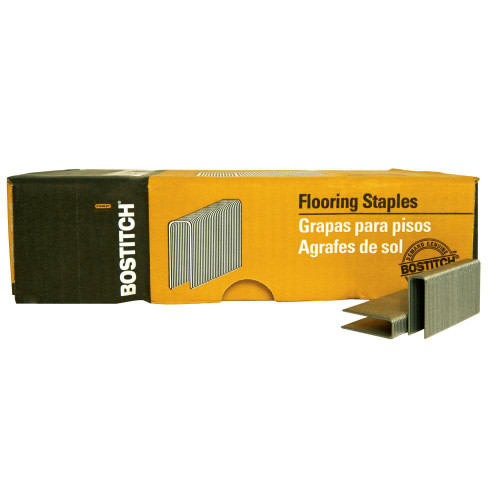 BOSTITCH 15.5 GAUGE 1/2" CROWN HARDWOOD FLOORING STAPLES