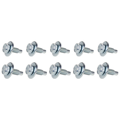 Allstar Performance Body Bolt 3/4in 10pk Silver ALL16552