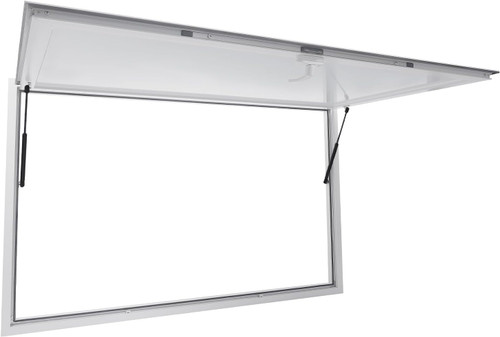 64" x 40" Concession Windows, Aluminum Alloy Food Truck Service Window with Drag Hook & Awning Door Up to 80 Degrees, Food Truck Window Serving Window for Food Trucks Concession Trailers