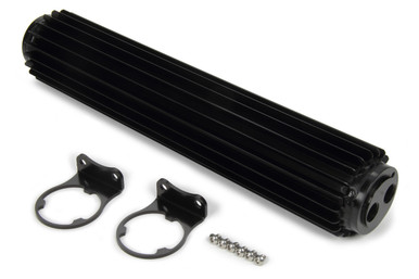 Derale Dual-Pass Heat Sink Cool er 15in Black Anodized 13281