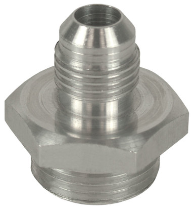 Derale Aluminum Fitting -6AN x 5/18-18 O-ring 59106