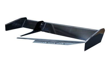 Dirt Late Model Rear Spoiler Aluminum 72" x 8"
