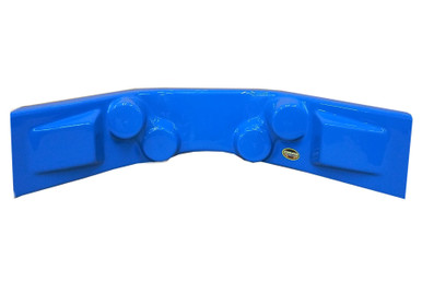 Dash Panel Curved Blue 30in w x 12in d x 6.5in 910-BL