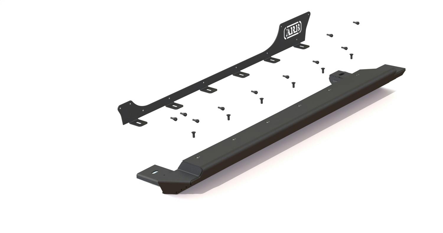 ARB, USA 4411030 Deluxe Side Rail And Step