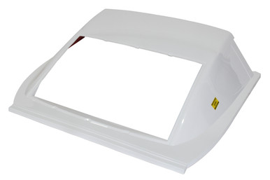 Fivestar 2019 LM Composite Rear Greenhouse White 11002-51511-W