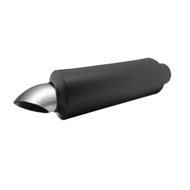 Hushpower Pro Muffler - 3.00/3.50 In/Out Alumnzd FLO13016101