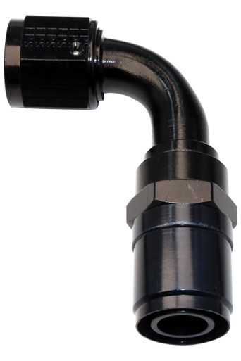 Fragola #6 Race-Rite Crimp-On Hose End 90-Degree 2609006