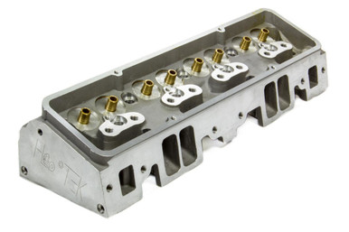 Flo-Tek SBC 180cc Alum Cyl Head 64cc 2.02/1.60 A/P Bare 101-500