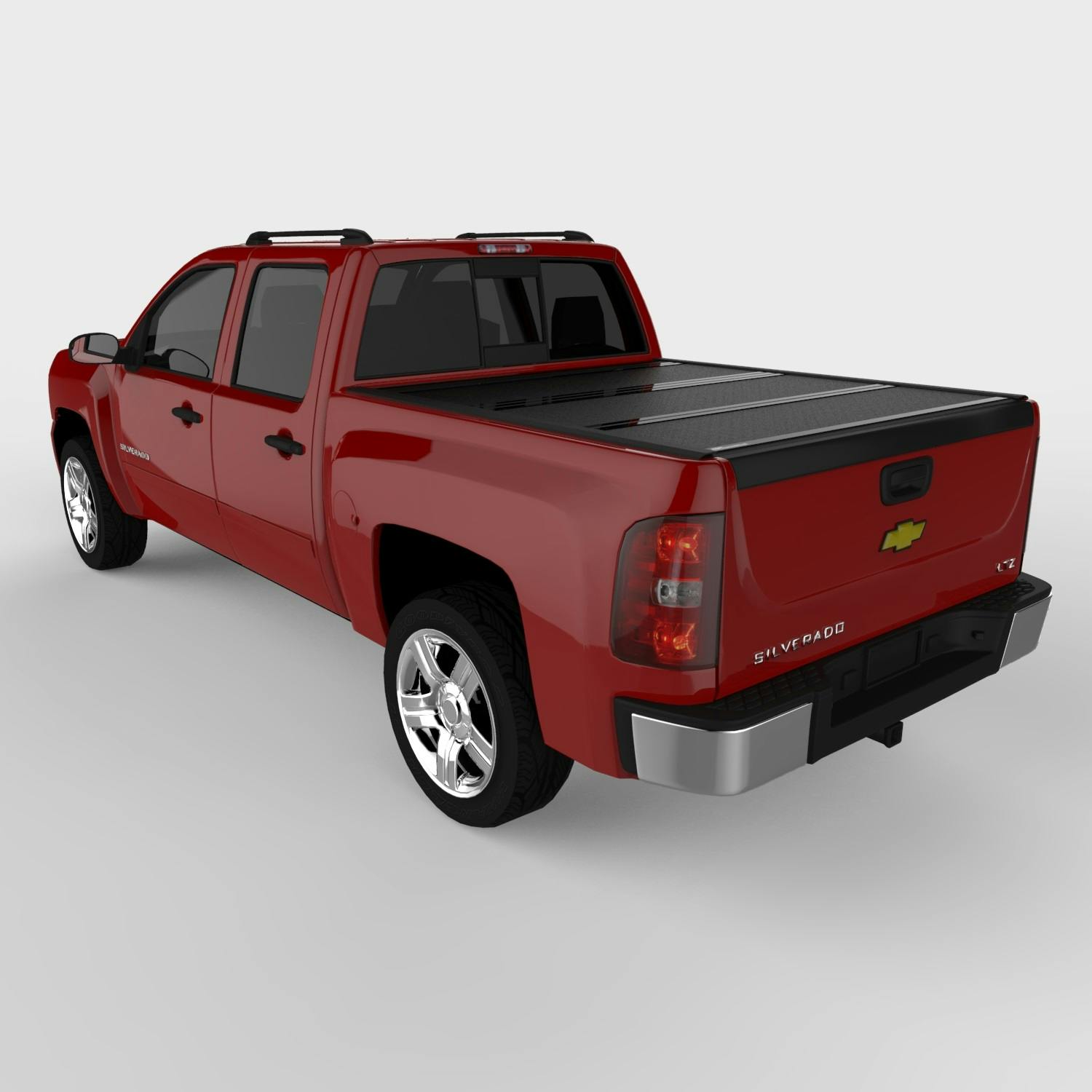 UnderCover FX11006 Flex 07-13 Silv/Sierra 5'9" w/out CMS w/ Bed Rail Caps