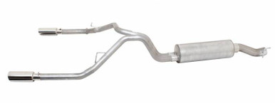 Cat-Back Dual Split Exha ust SystemStainless GIB66568