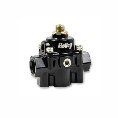 Holley Fuel Pressure Regulator By-Pass Style 6psi Black 12-887