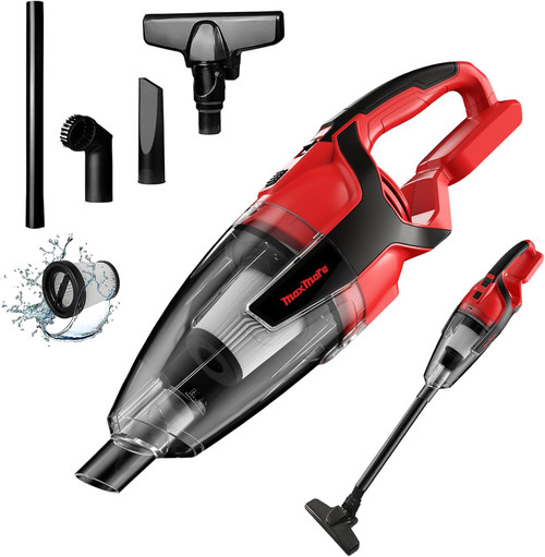 120W Cordless Handheld Vacuum Cleaner Compatible with Milwaukee 18V Battery (Battery NOT Included) Portable Stick Vacuum for Hard Floor Carpet Car Pet Hair Cleaning
